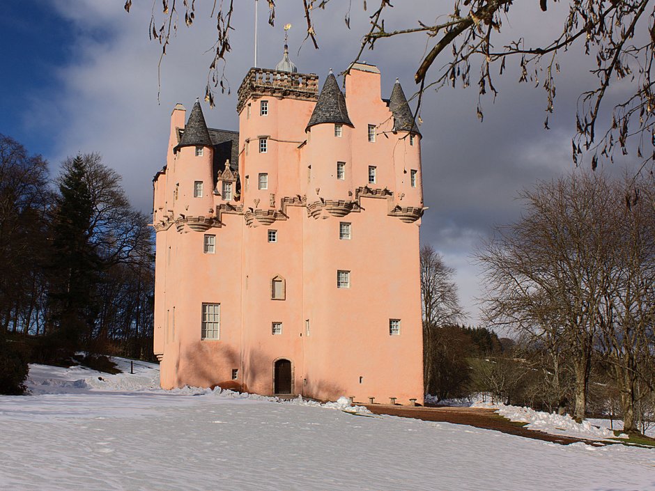 Шотландия достопримечательности замок Castle Fraser