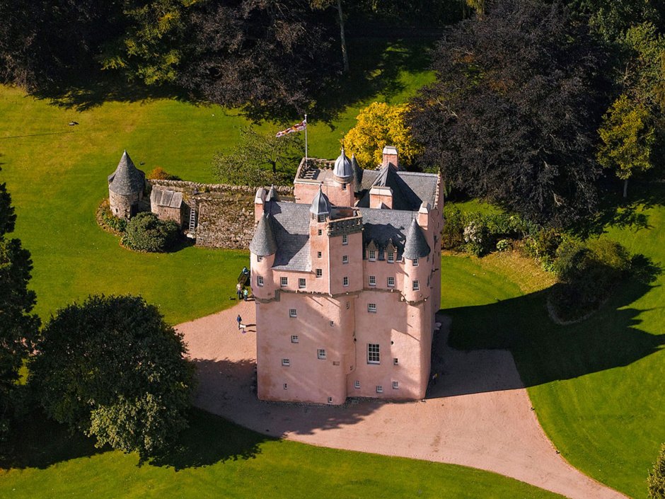 Замки Шотландии крегевар