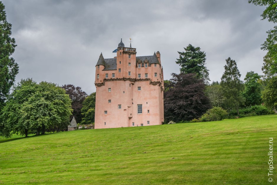 Замки Шотландии крегевар