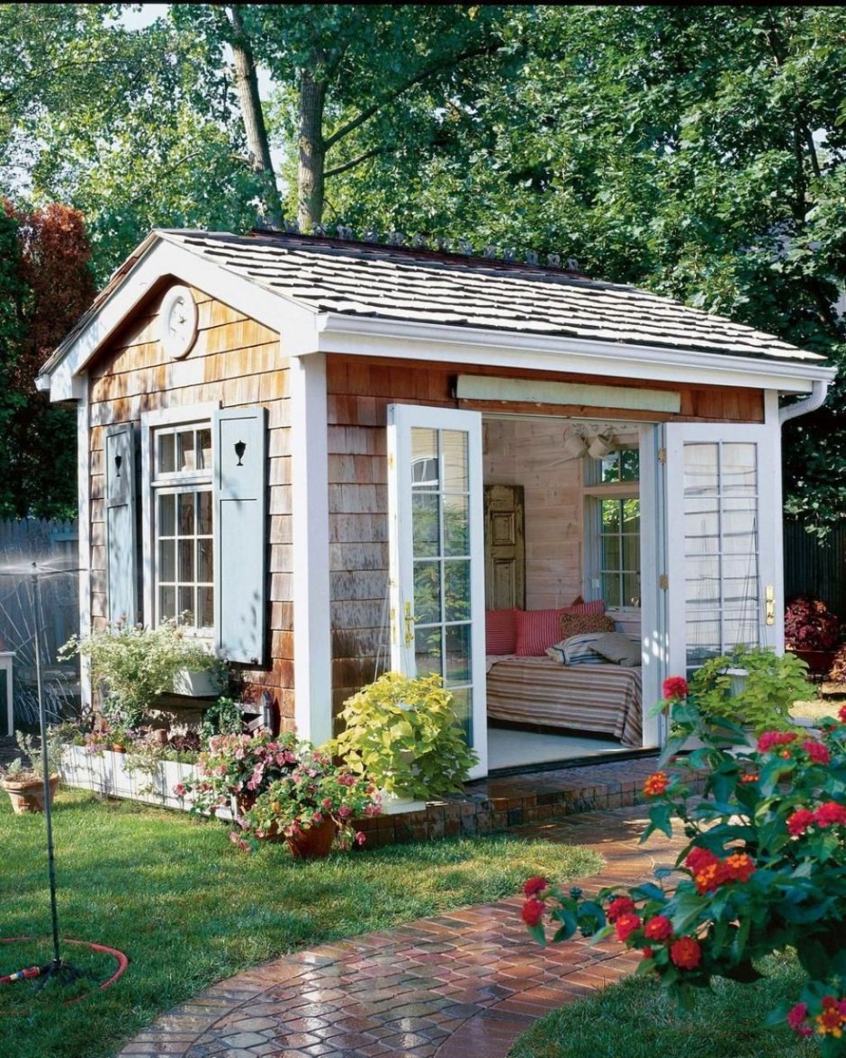 Tiny House с односкатной крышей