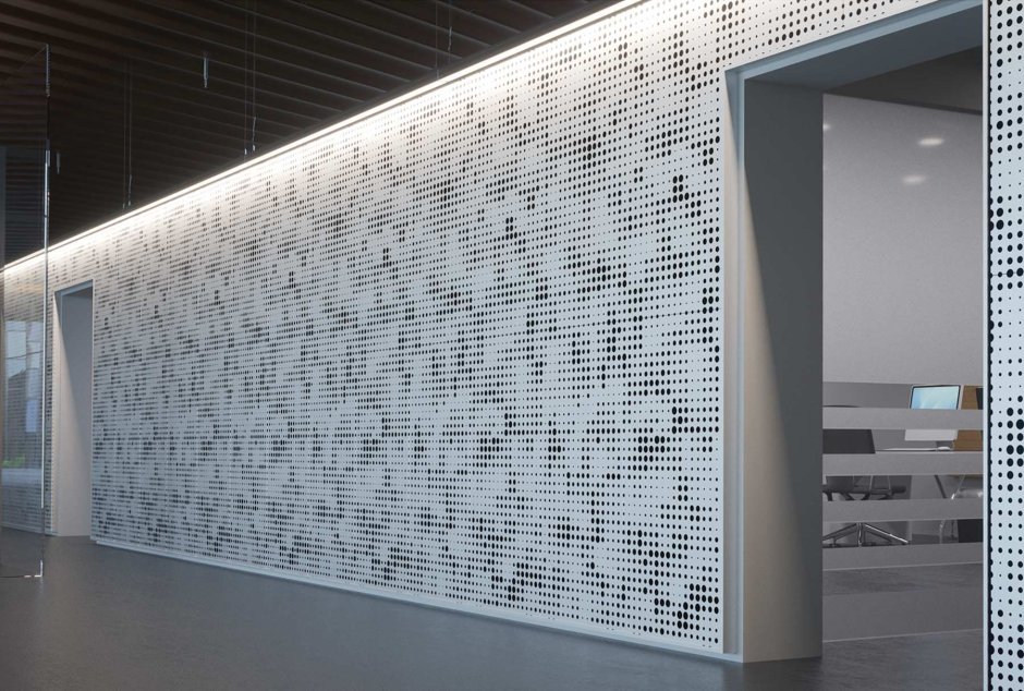 Perforated Metal facade Panel