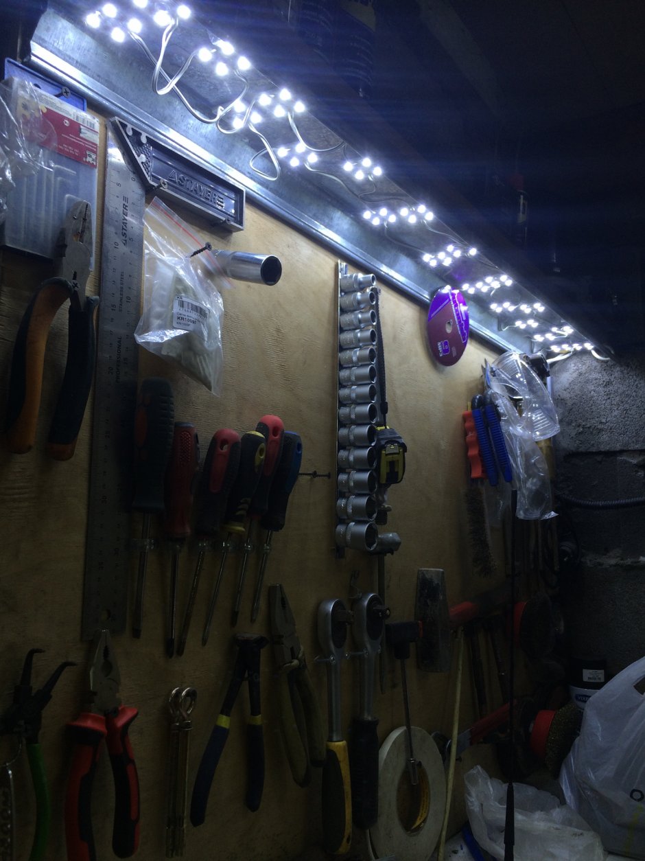 Светодиодные лампы для гаража