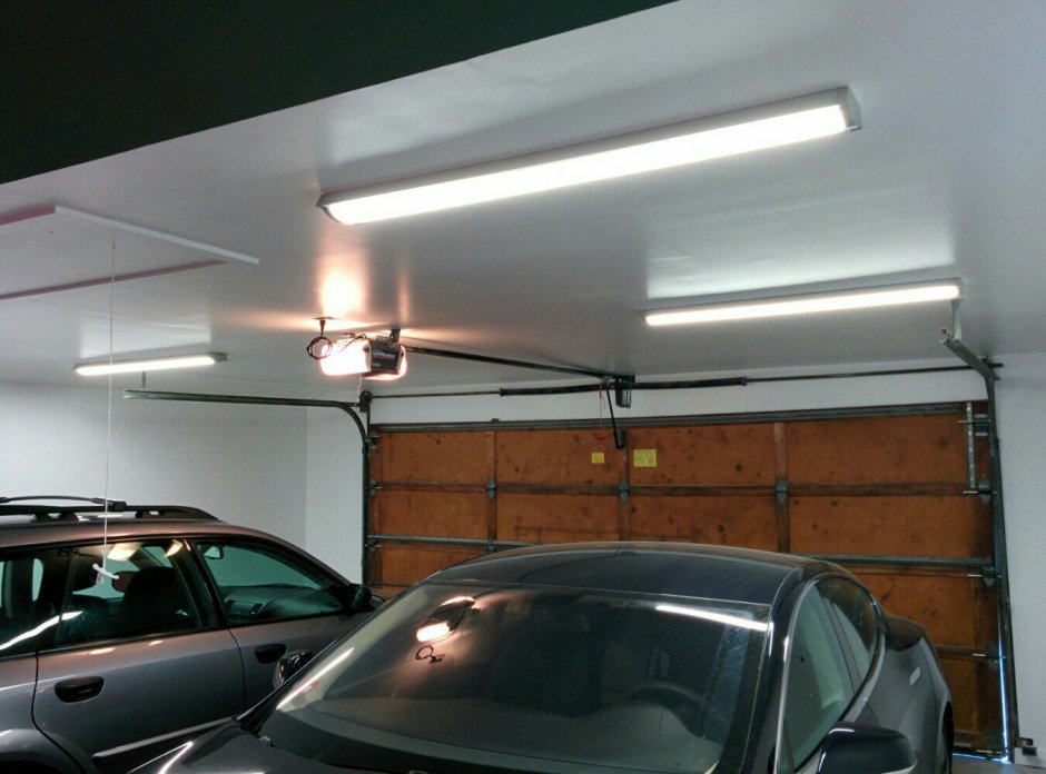 Плафоны освещения в гараж