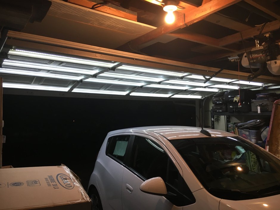 Освещение в гараже