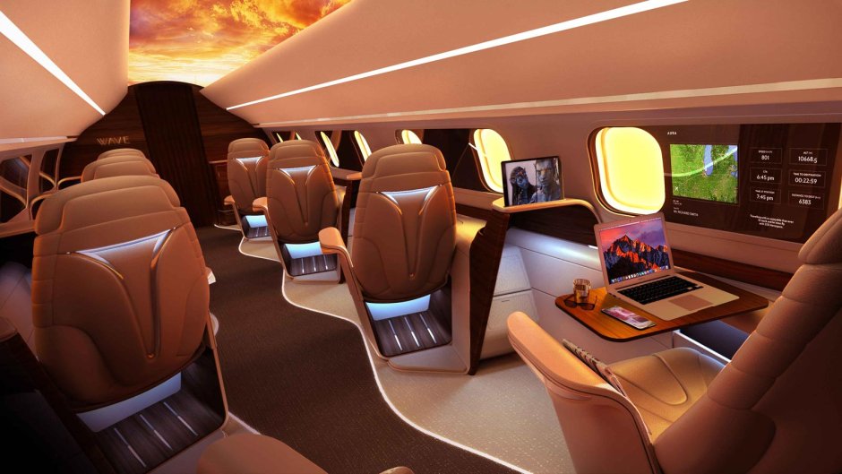 Boeing 787 VIP салон