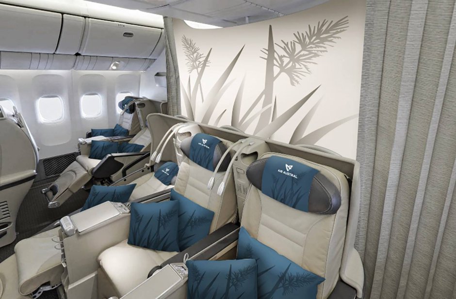 Спальня для экипажа Boeing 787