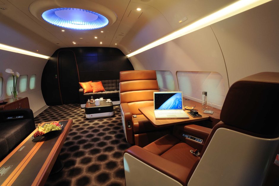 Первый класс Emirates Airlines a380