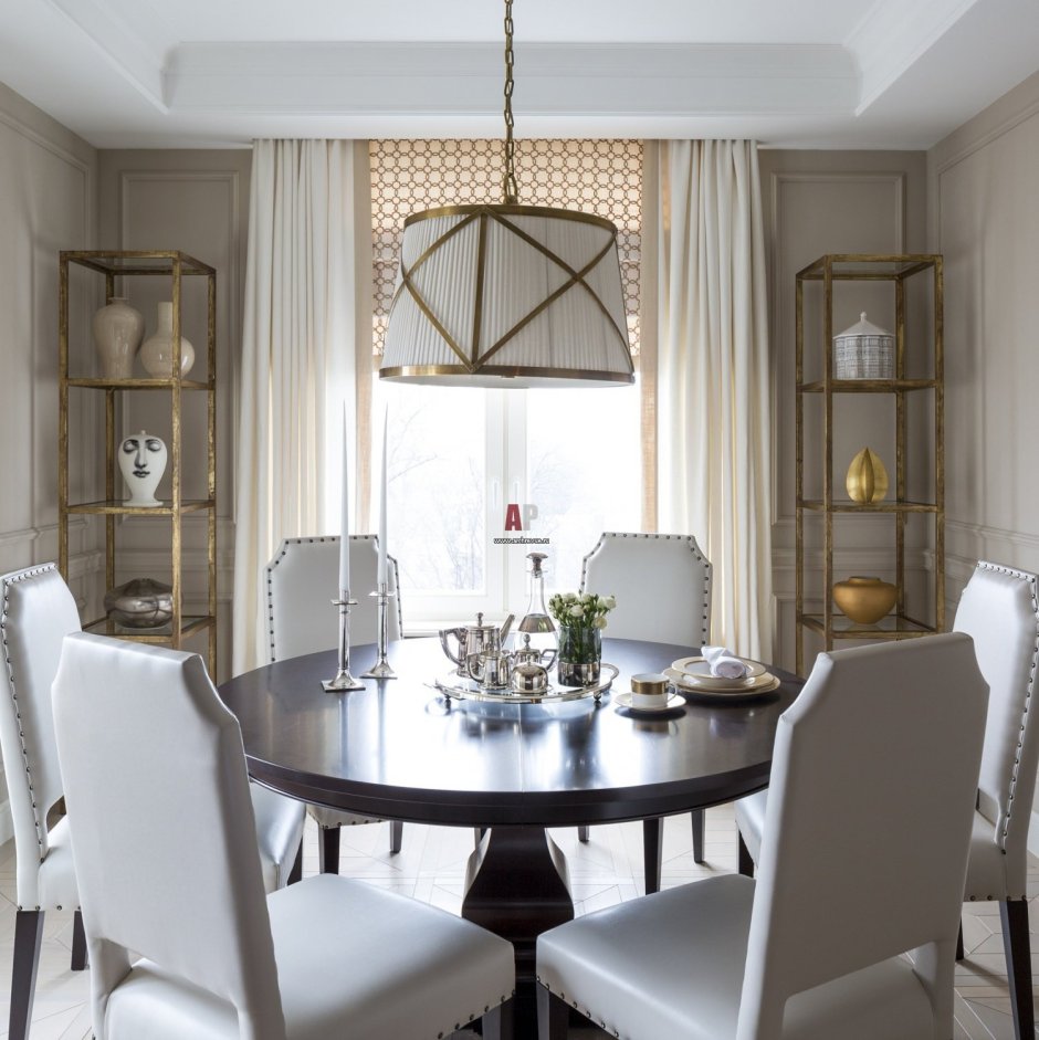 Interior Design Neoclassic Dining Room