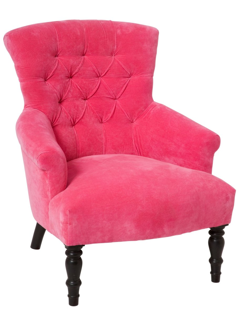 Кресло kas Velvet Pink