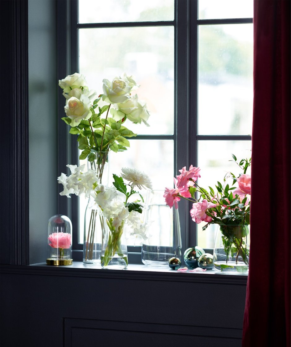 Весенний букет на окне