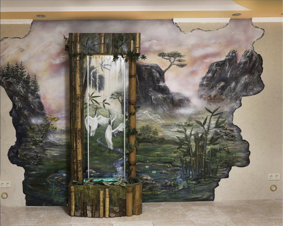 Водопад Wall Mural 3d