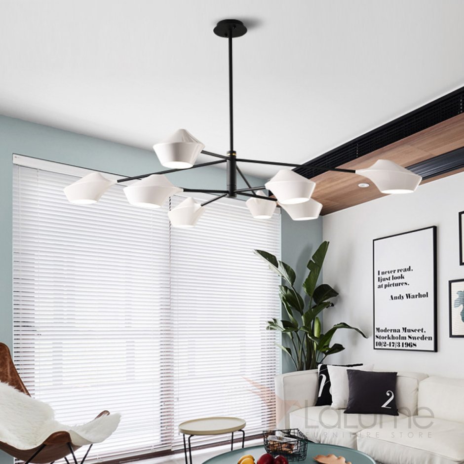 Люстра Heracleum d50 никель