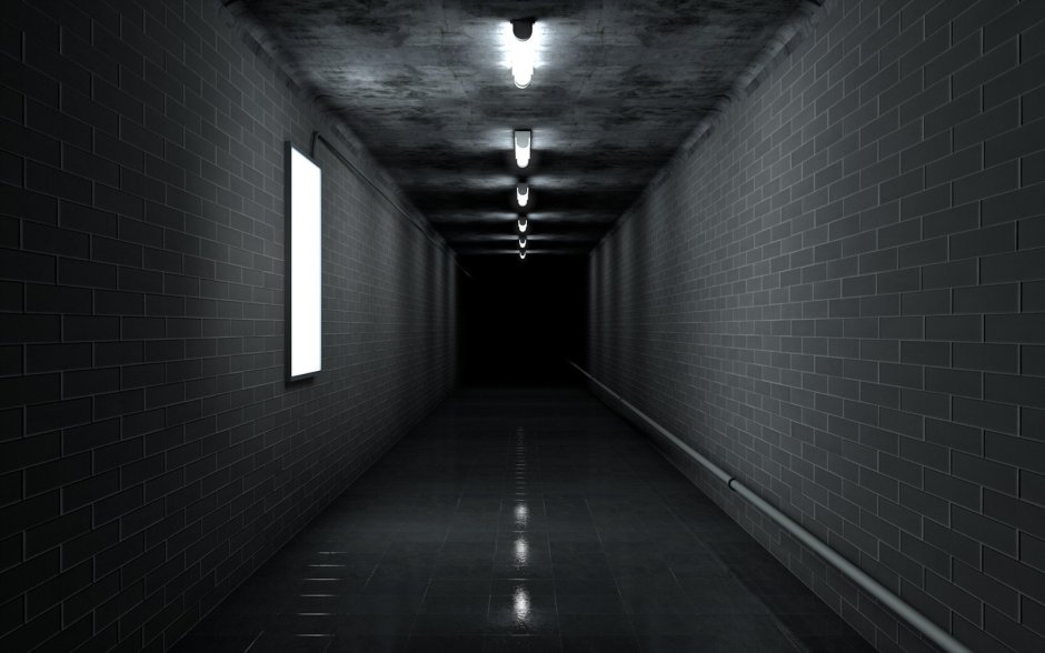 Темный коридор в квартире