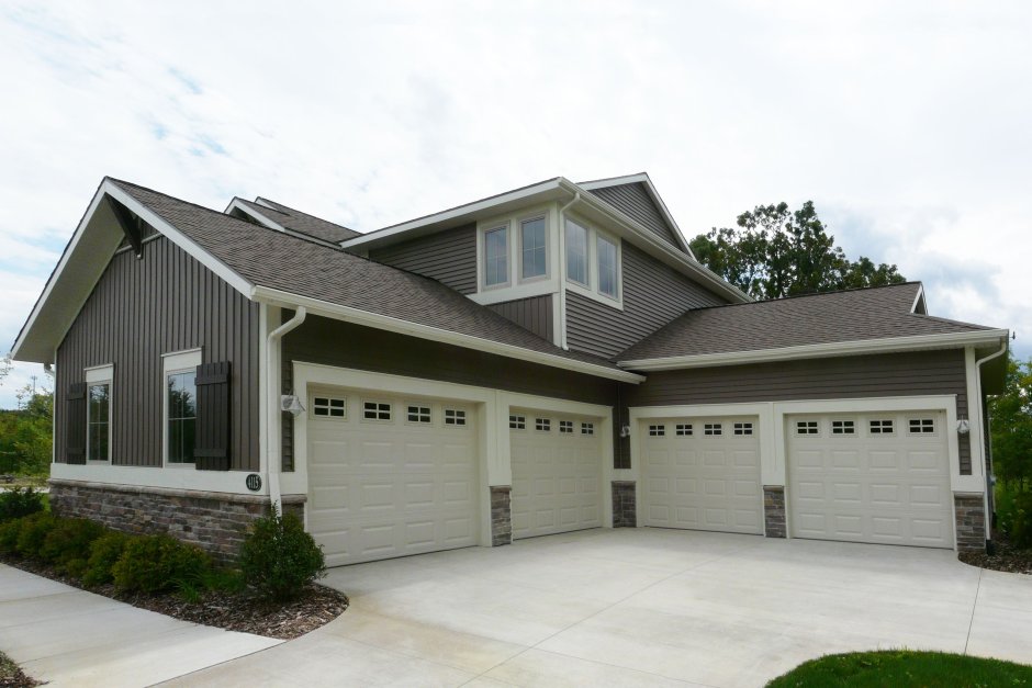 Высокий гараж