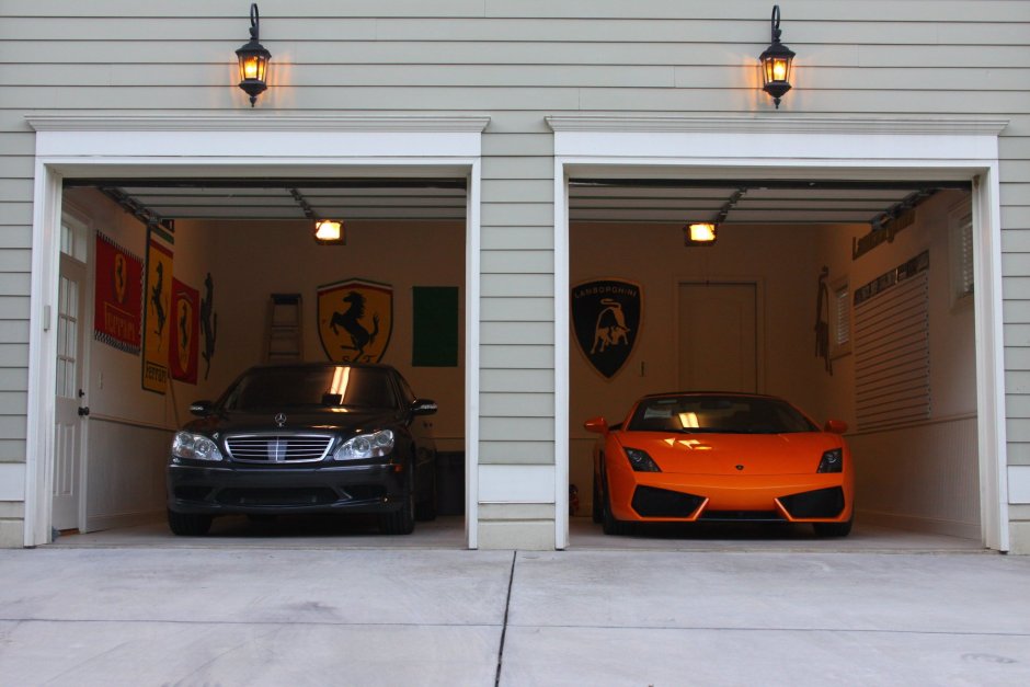 Красивые гаражи одноместные
