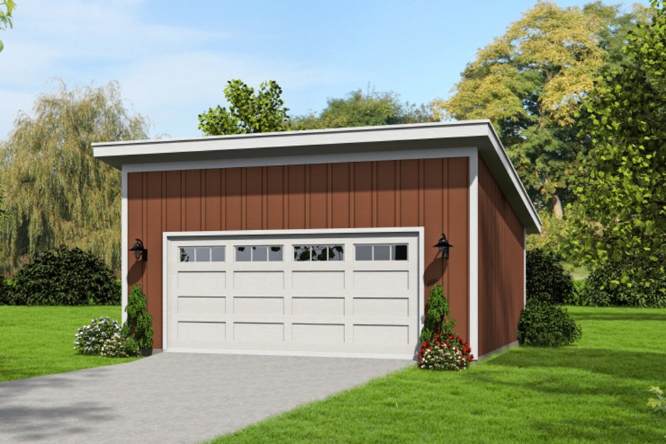 Гаражная дверь Америка