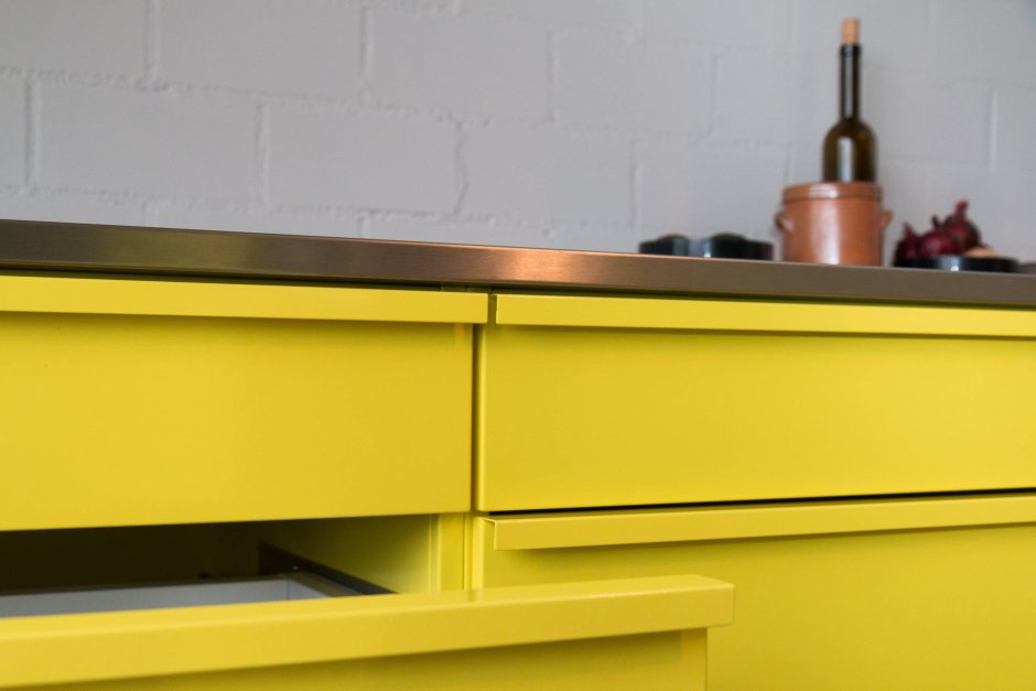 Кухни Интегра с интегрированной ручкой