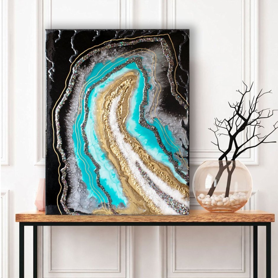 Resin Art в интерьере