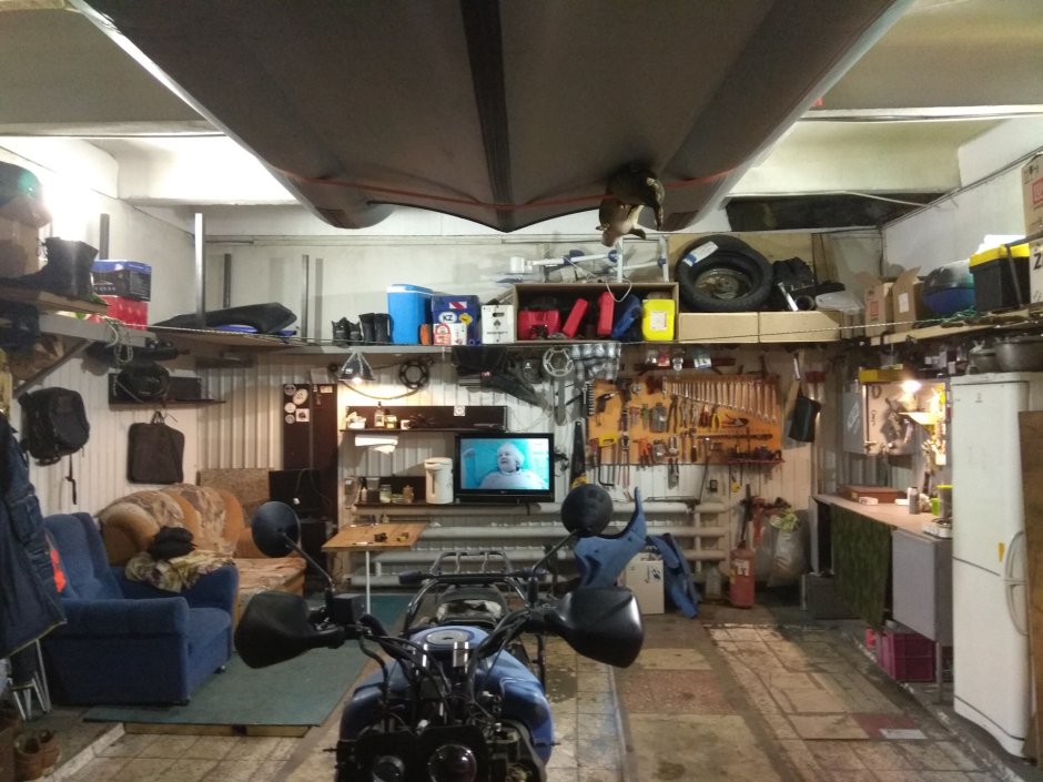Стиль гаража в интерьере