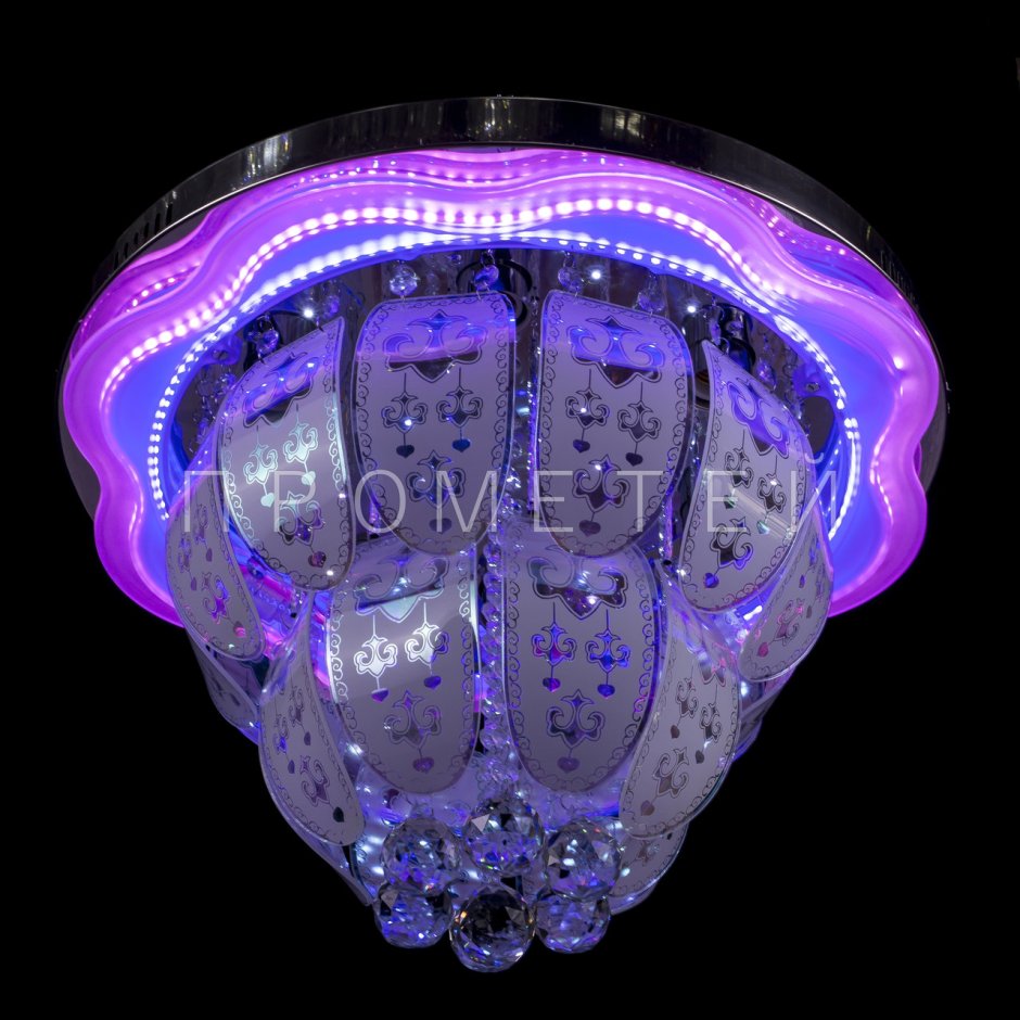 Люстра Jl mp6800/6 CR led, пульт