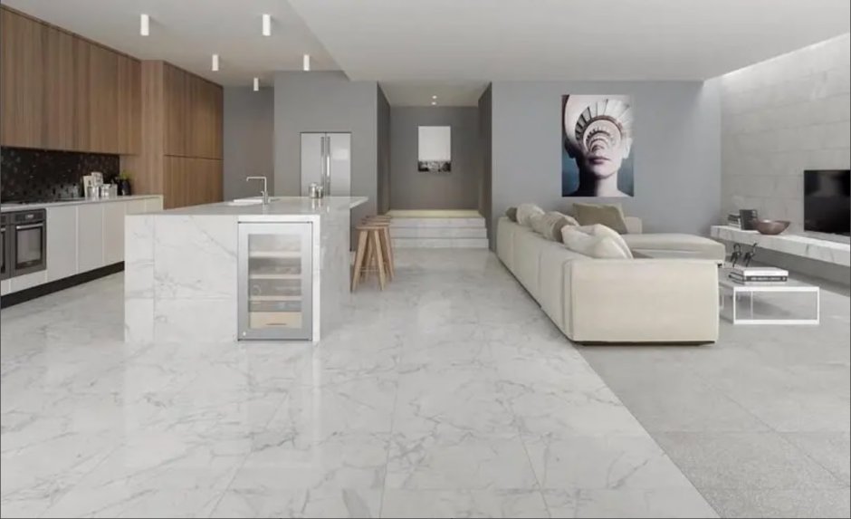 Marble trend k-1000/LR/60x60x10/s1 Carrara