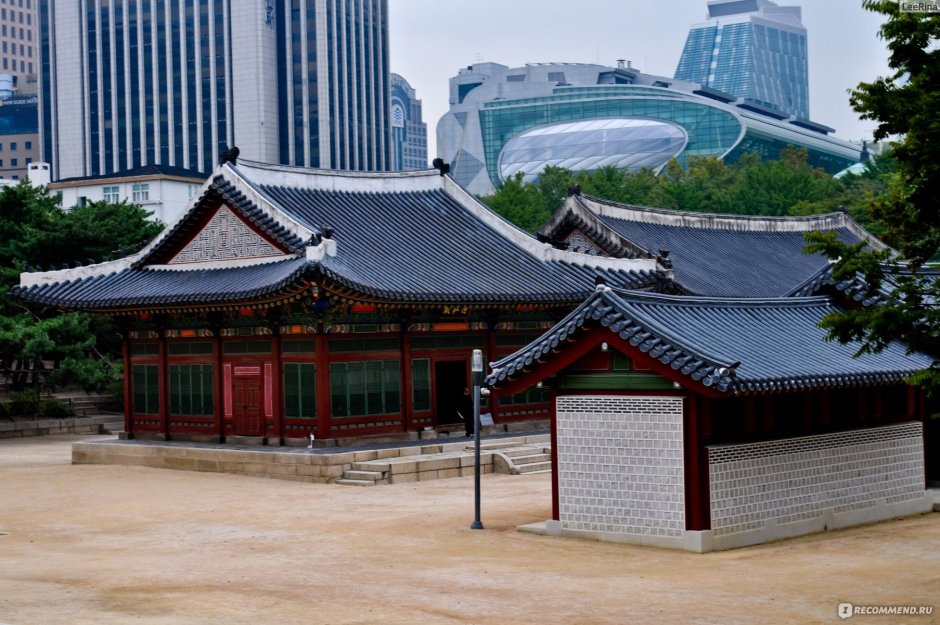 Дворец Gyeongbokgung Южная Корея