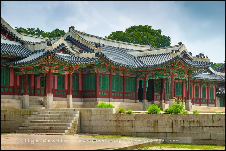 Дворец Gyeongbokgung Южная Корея