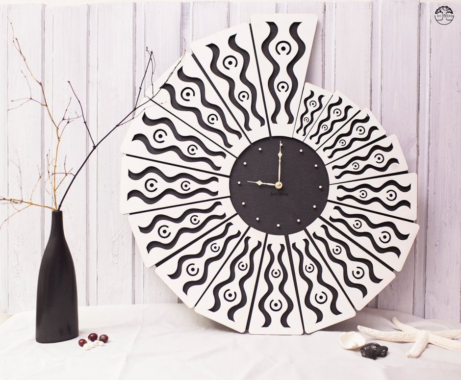 Настенные часы Jannet-Clock "лофт", 50 см