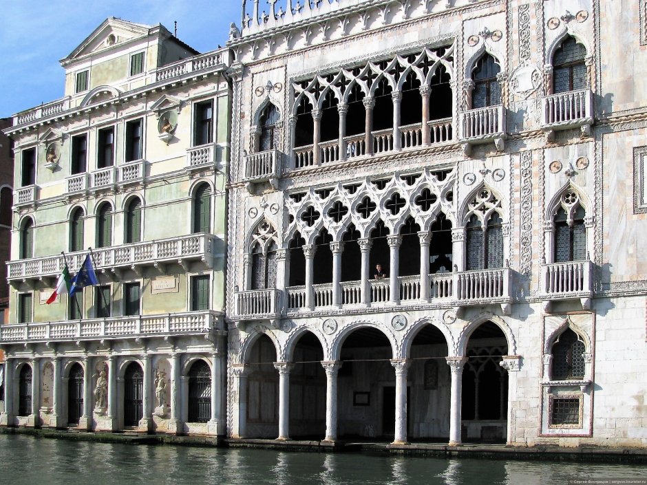 Дворец дожей в Венеции стиль