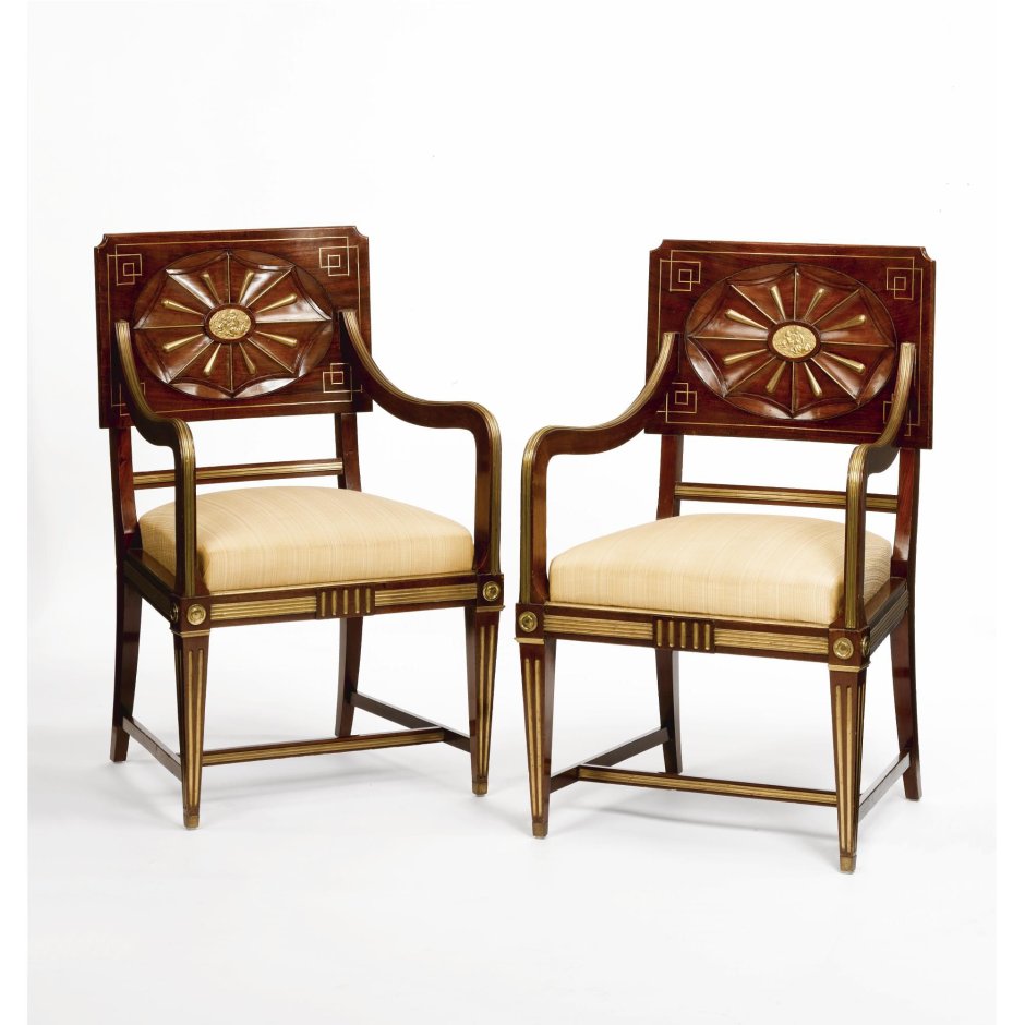 Расписные стулья в стиле Барокко