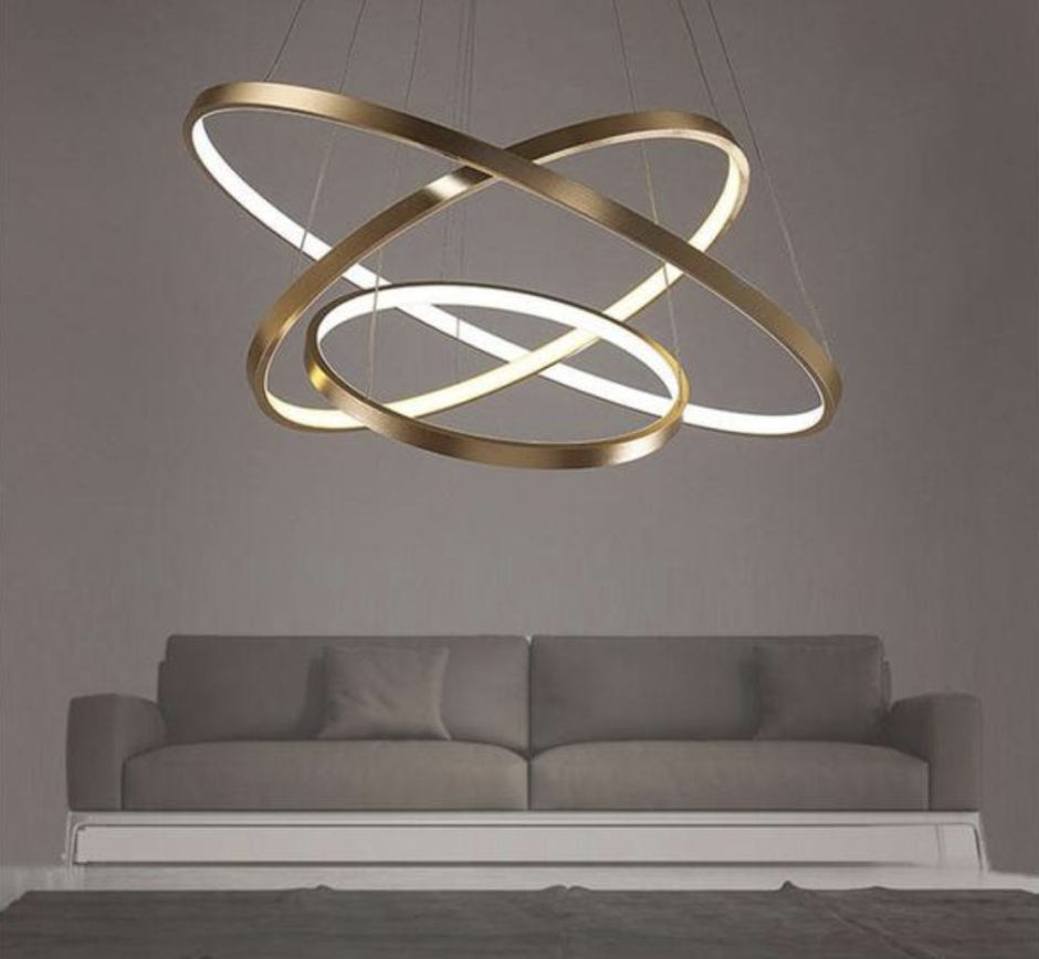 Люстра led Ceiling Lamp 6 кольца