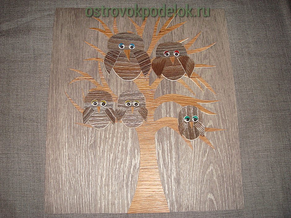 Поделки из пробковой подложки