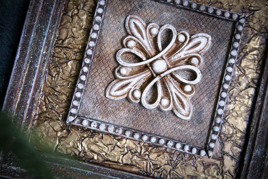 Листики макраме