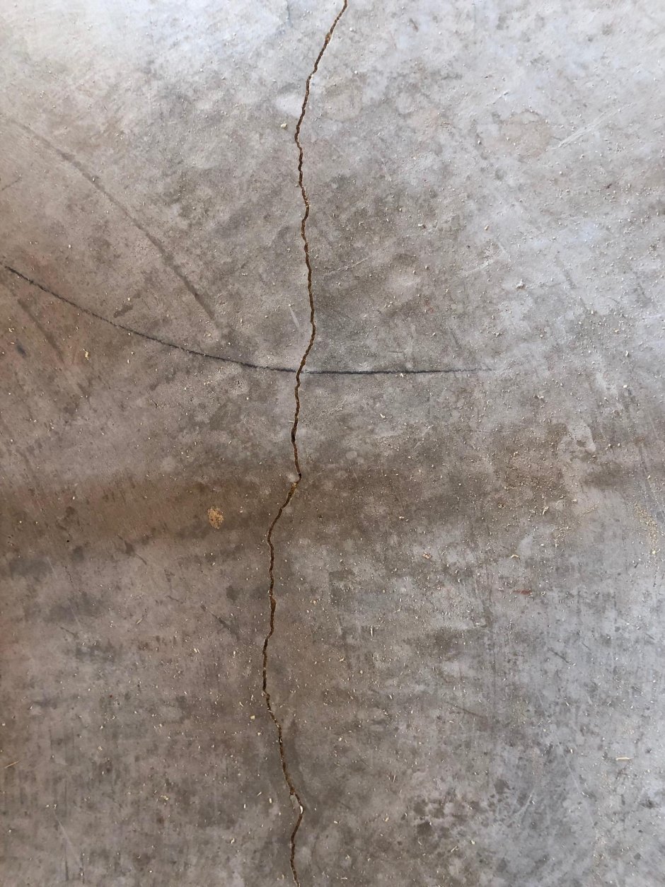 Текстура бетона с трещинами