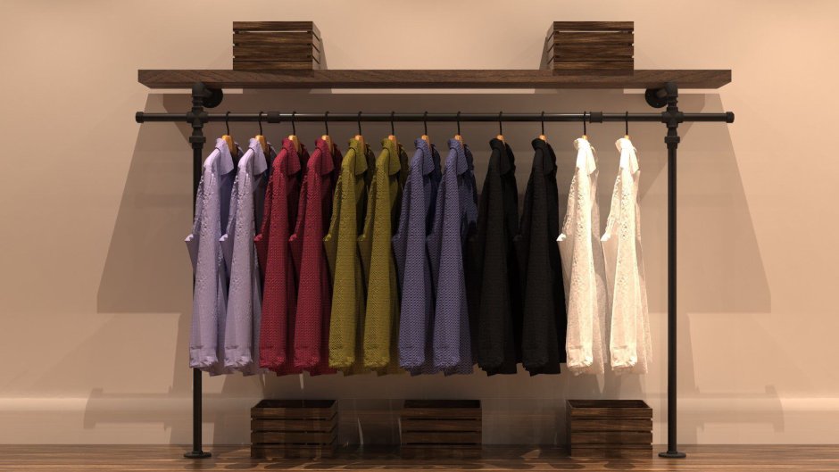 Удобный шкаф для одежды