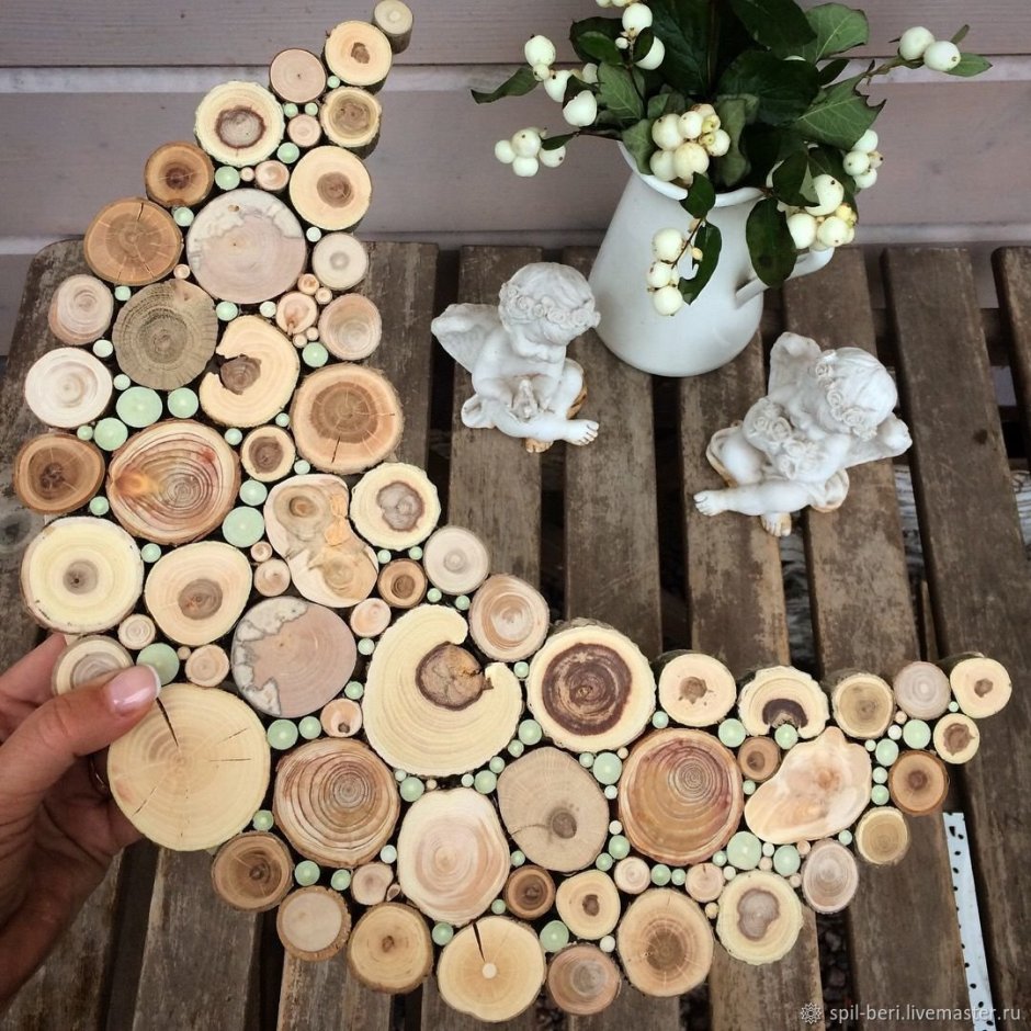 Срез дерева для декора