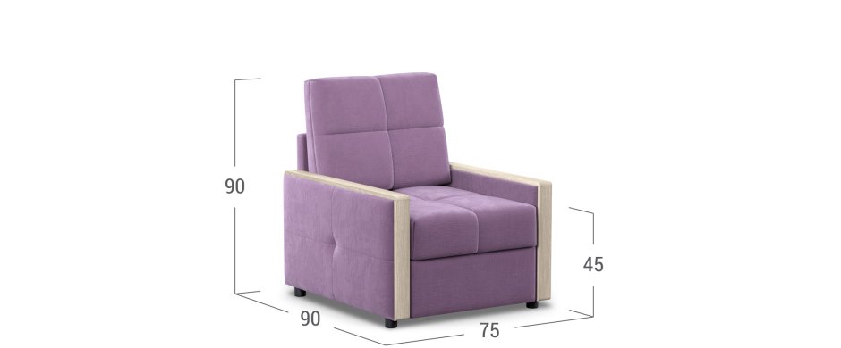 Кресло-кровать Рио 109 моон