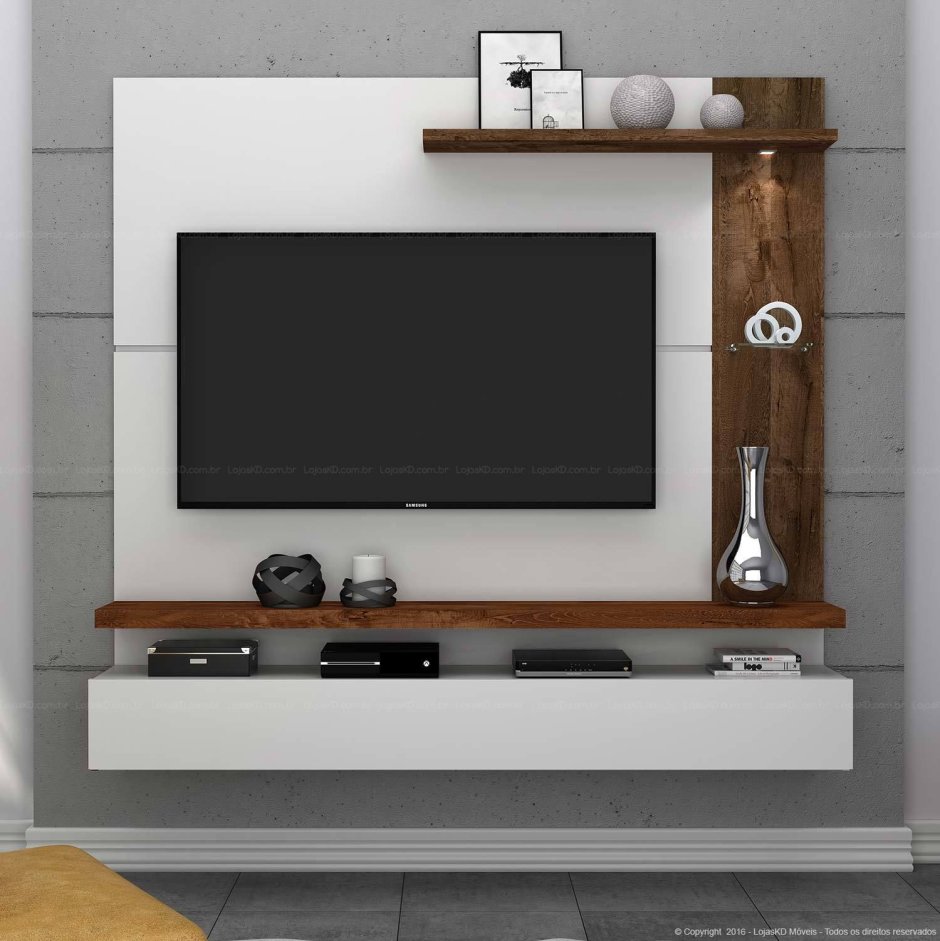 Навесная панель для телевизора на стену