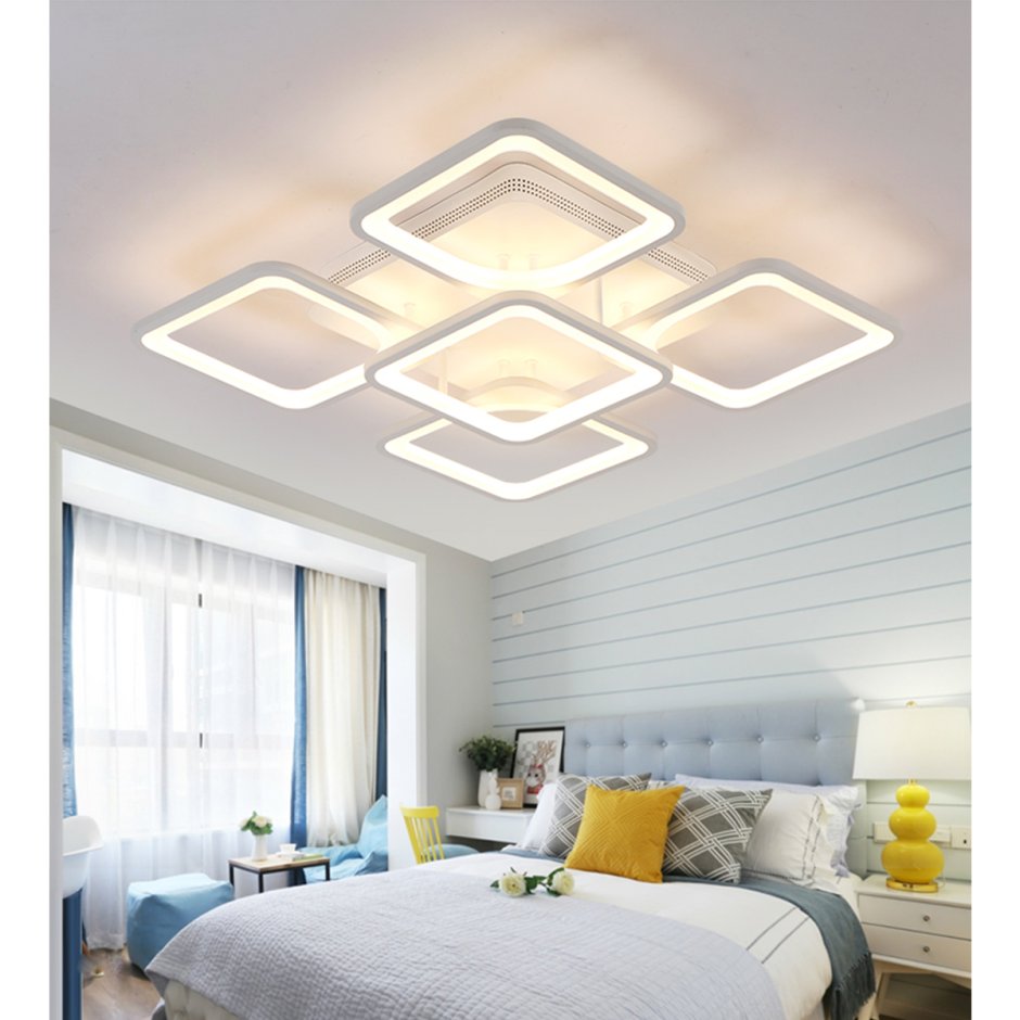 Люстра led Ceiling Lamp 6 кольца