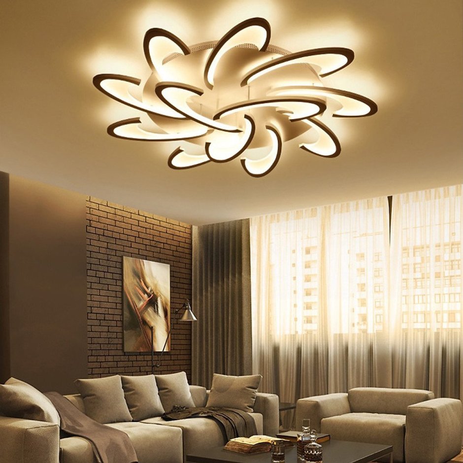 Люстра led Ceiling Lamp 6 кольца