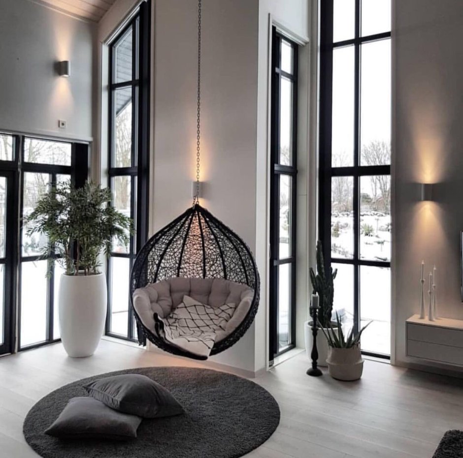 Кресло подвесное Bubble Chair