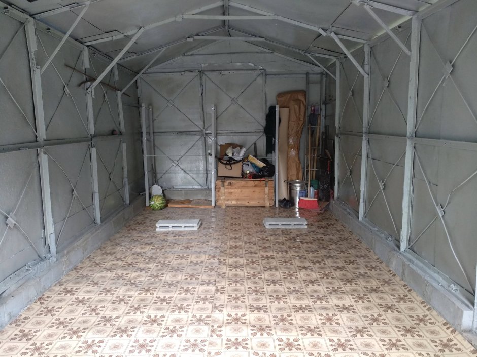 Современная отделка гаража