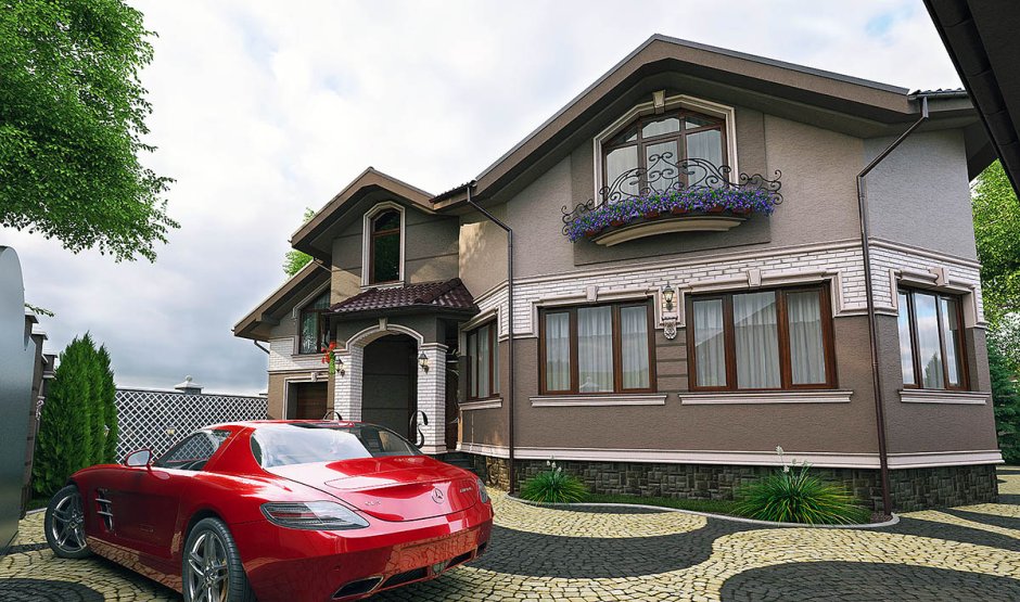 Красивые фасады