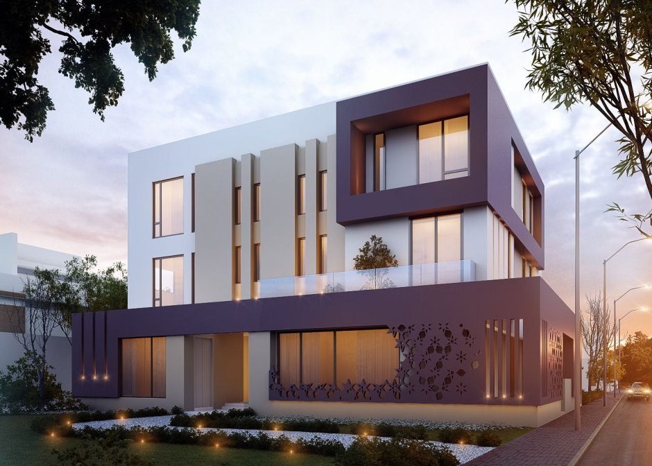 Фасады домов современные тренды