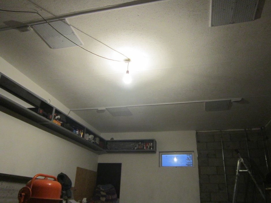 Трековое освещение в гараж