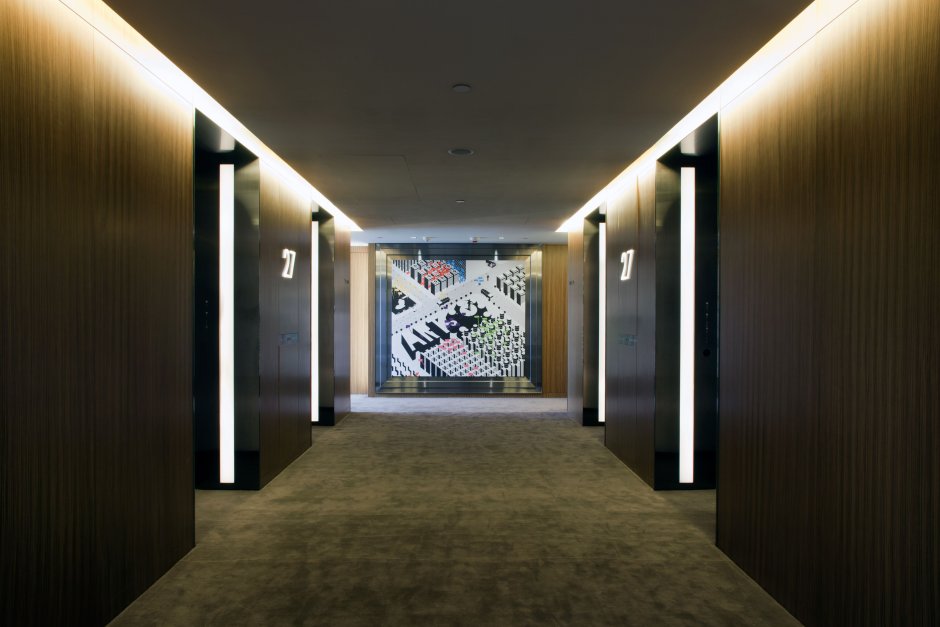 Подсветка коридор отель