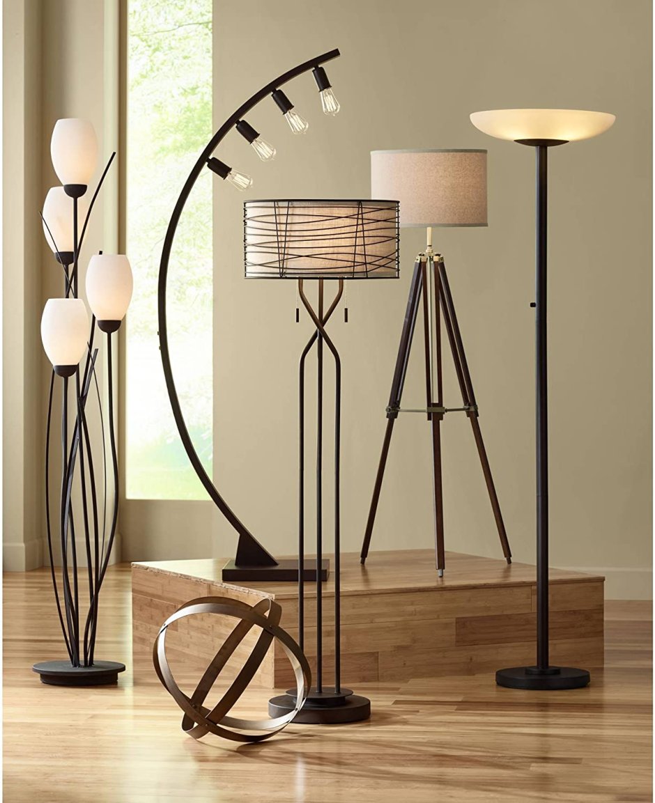 Торшер the Arc Black Metal Floor Lamp