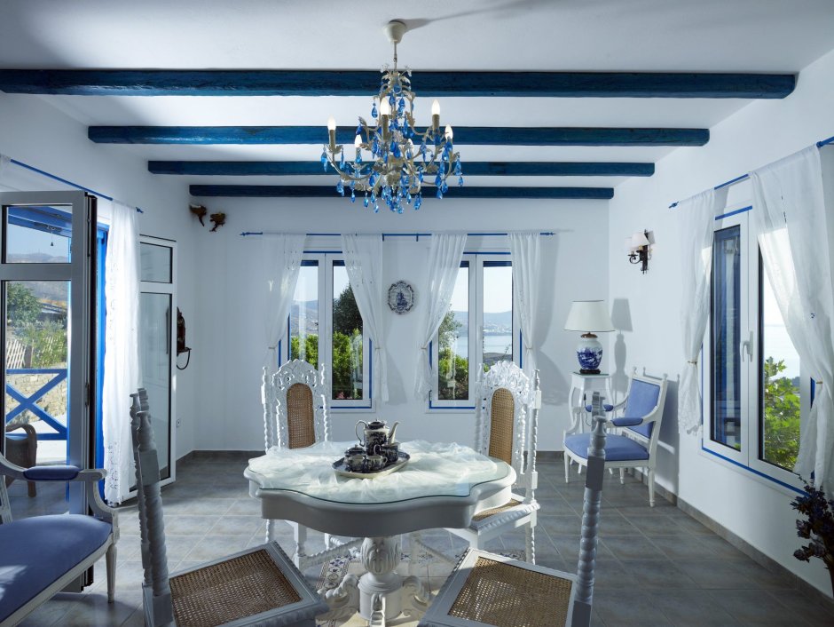 Отель Санторини Греция интерьер