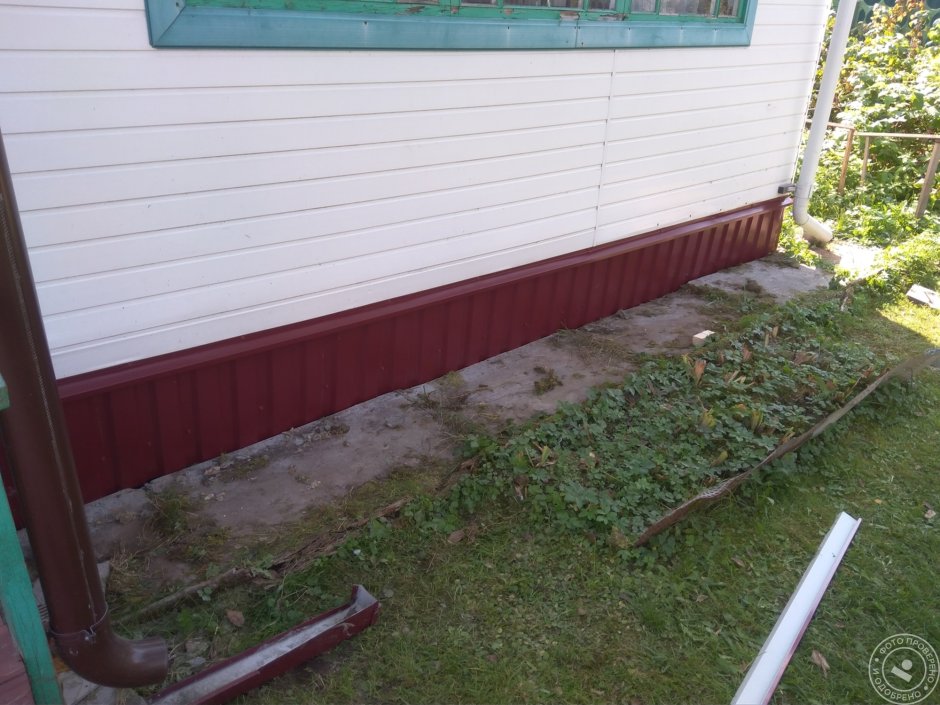 Обшивка цоколя МЕТАЛЛПРОФИЛЬ