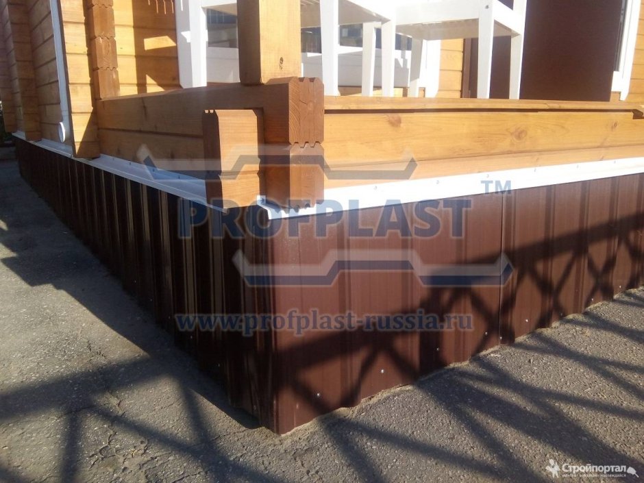 Цокольная панель для фундамента